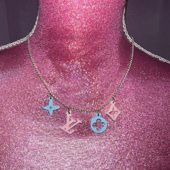 y2k glamour handmade deadstock necklace - Picture 2 of 3